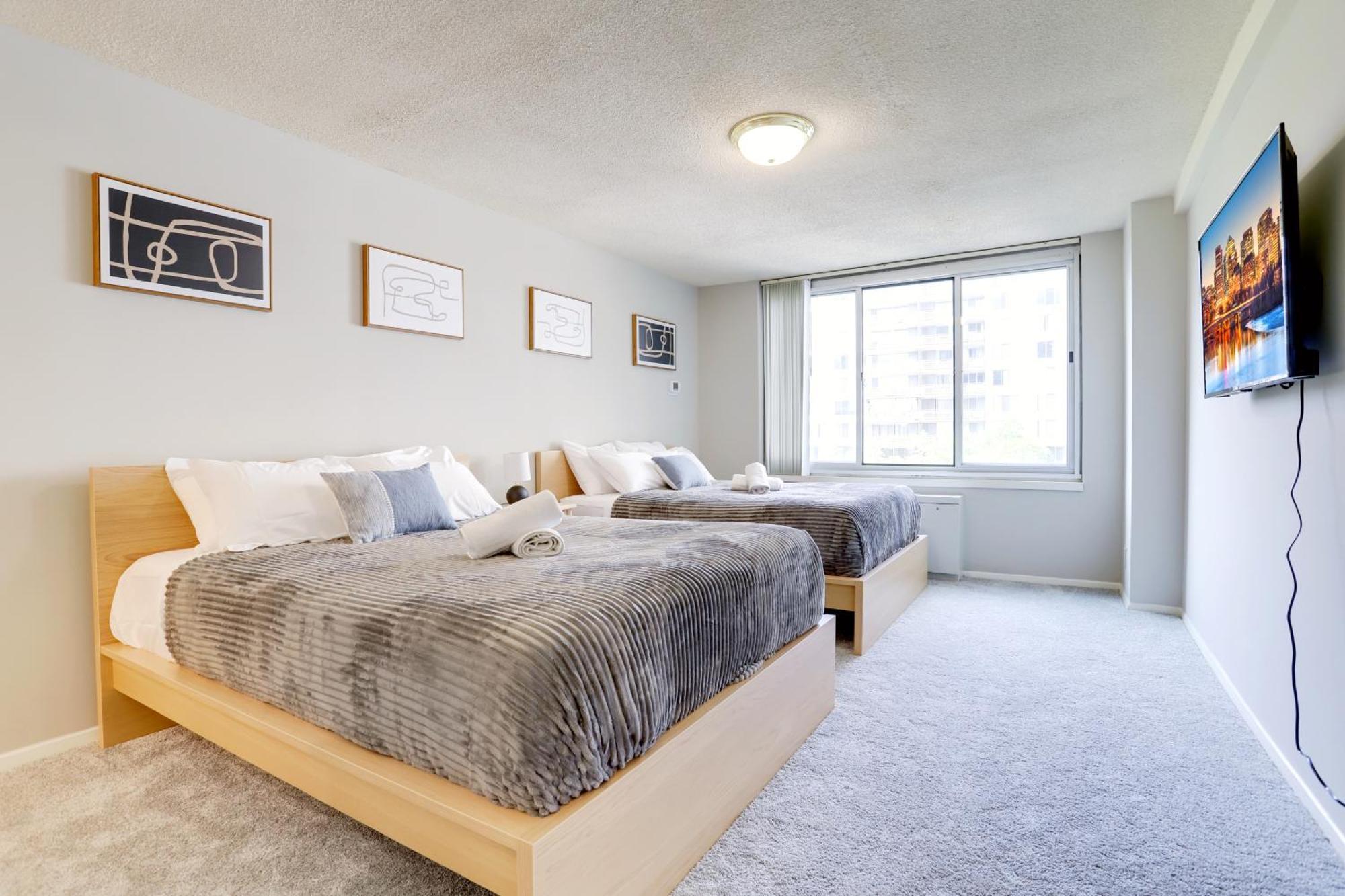 Apartment At Crystal City With Gym Arlington Bagian luar foto